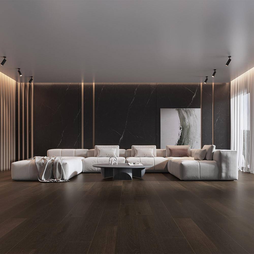 Selkirk Umber Oak 3/8 in. T x 6-1/2 in. W Engineered Hardwood Flooring (31.97 sq. ft./case)