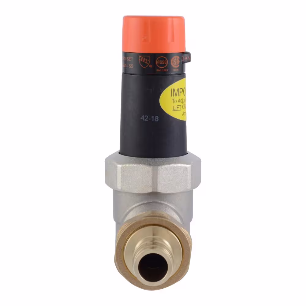 Cash Acme 3/4 in. EB25 Double Union PEX-A Expansion Stainless Steel Pressure Regulating Valve