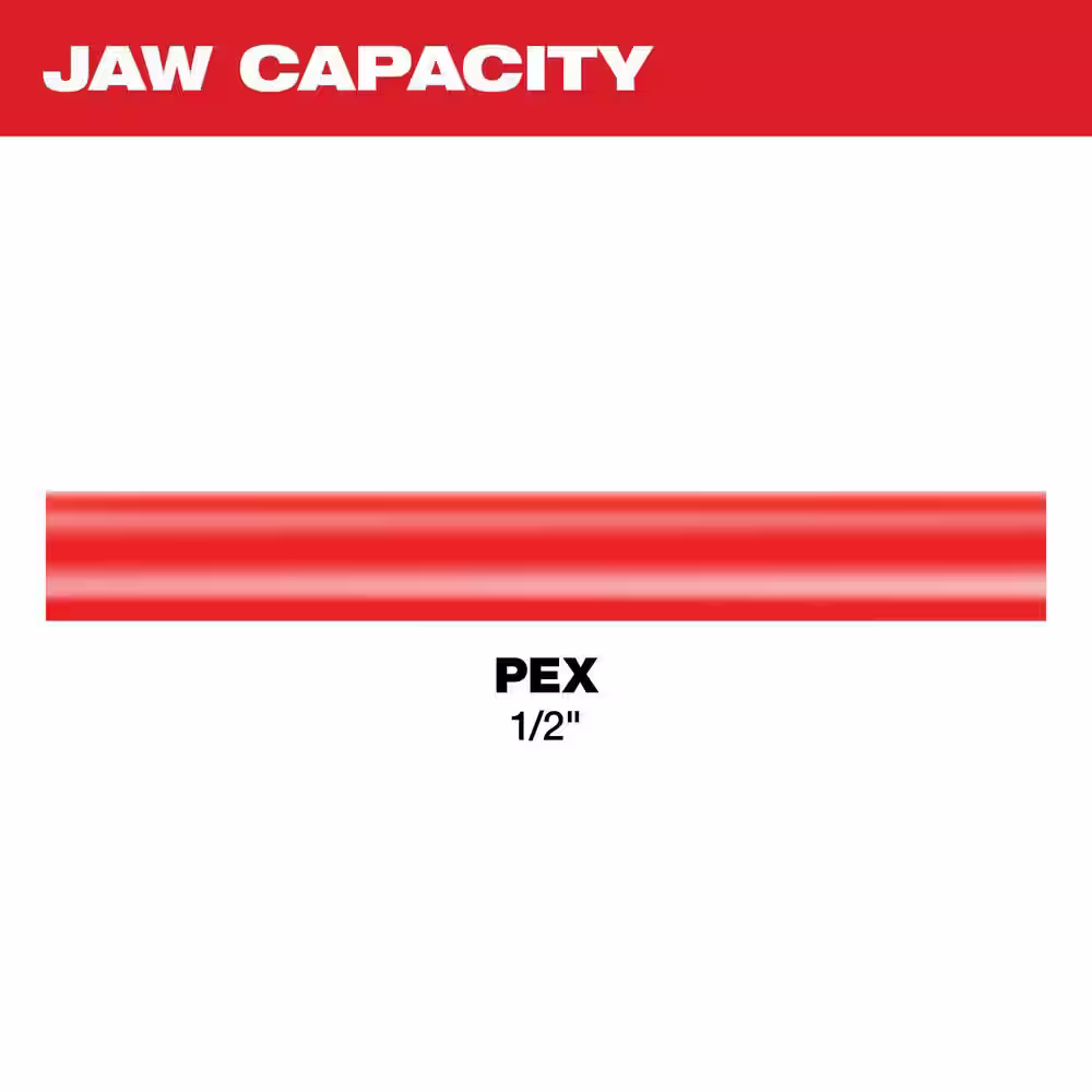 Milwaukee 1/2 in. PEX Crimp Jaw for M12 FORCE LOGIC Press Tool