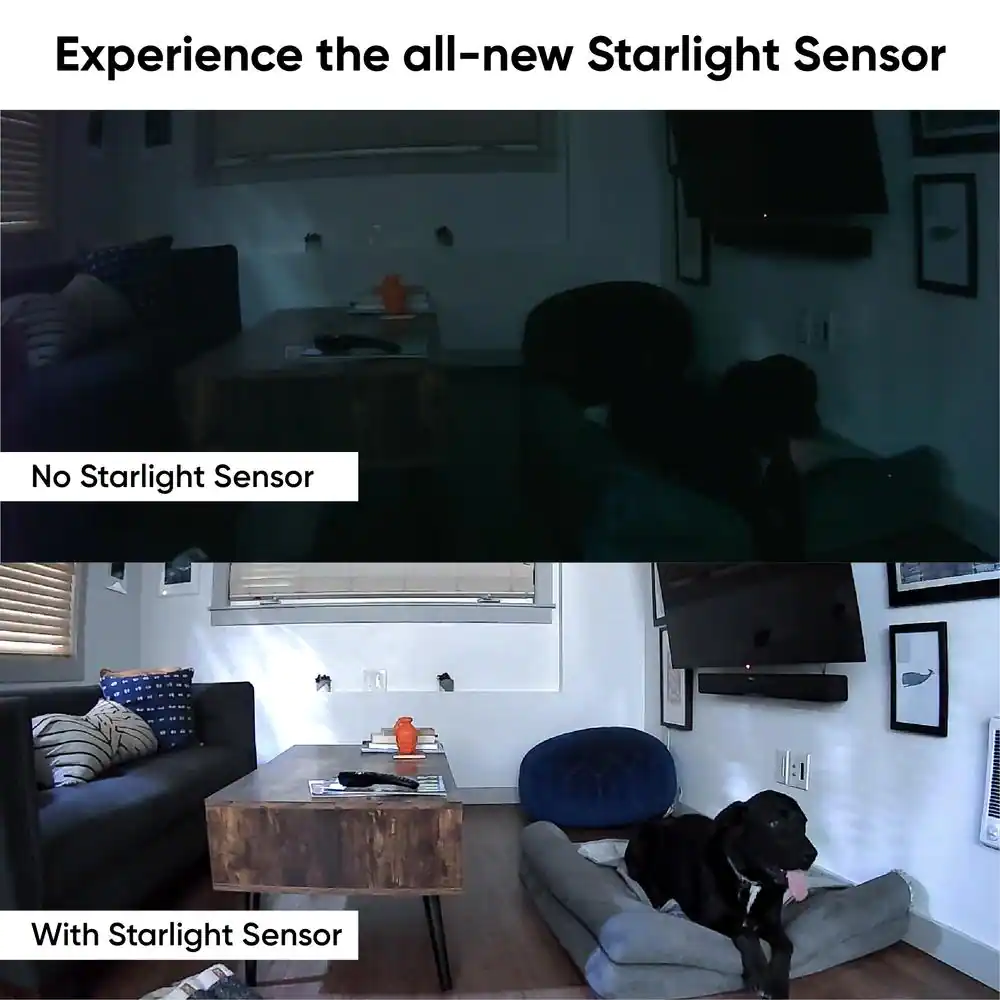 WYZE 1080p Pan/Tilt/Zoom v2 Indoor Wired Wi-Fi Smart Home Security Camera Color Night Vision, 2-Way Audio, Alexa/Google Ready