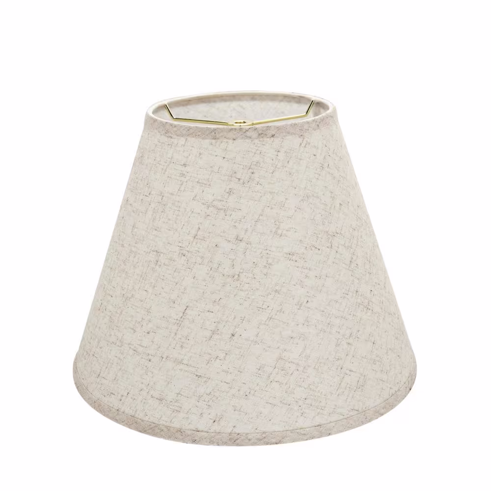 Aspen Creative Corporation 14 in. x 11 in. Flaxen Hardback Empire Lamp Shade