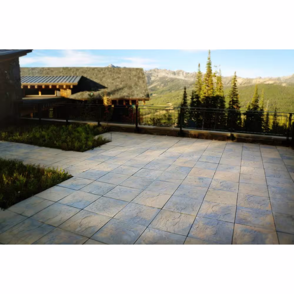 Nantucket Pavers Patio-on-a-Pallet 18 in. x 18 in. Concrete Tan Variegated Traditional Yorkstone Paver (32 Pieces/72 Sq Ft)