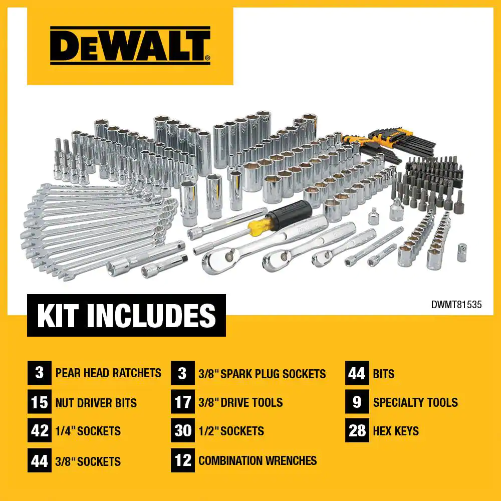 DEWALT Mechanics Tool Set (247-Piece)