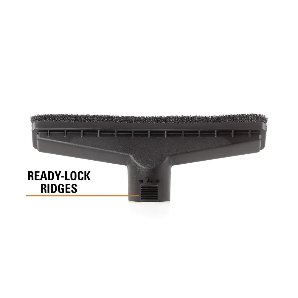 RIDGID 2-1/2 in. Locking Floor Brush Accessory for RIDGID Wet/Dry Shop Vacuums
