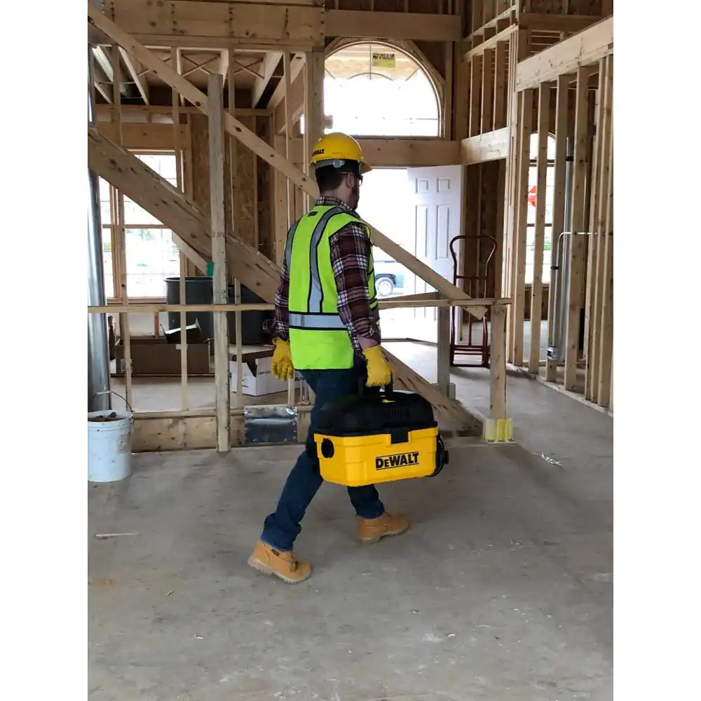 DEWALT 6 Gal. Portable Wall-Mounted Wet/Dry Vacuum
