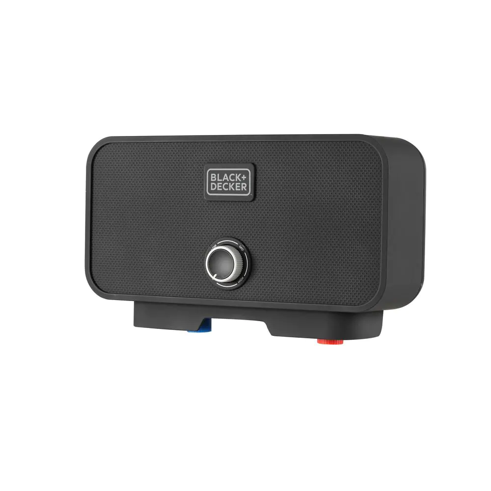 BLACK+DECKER 13 kW/240V 2.6 GPM Electric Tankless Water Heater with Pressure Relief Device Sink and Shower Combination