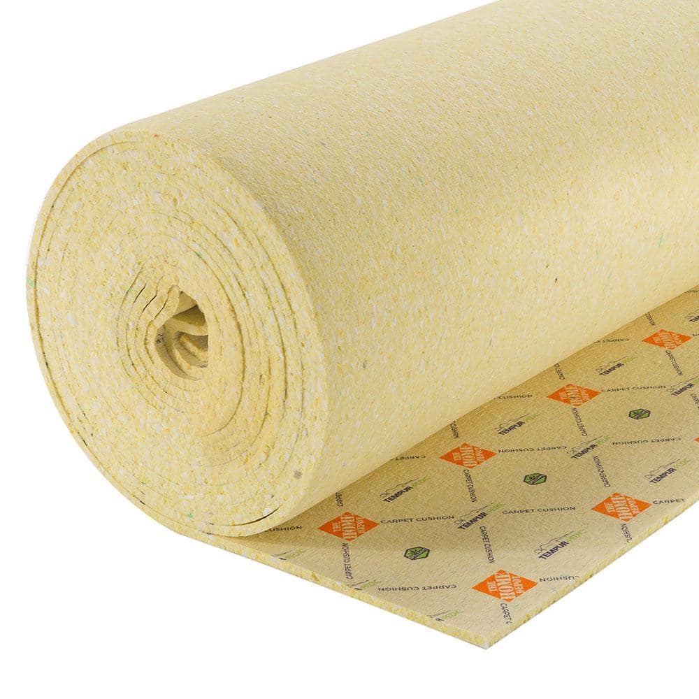 FUTURE FOAM Tempur Material with SpillSafe Moisture Barrier 7/16 in. Thick 8 lb. Density Carpet Pad