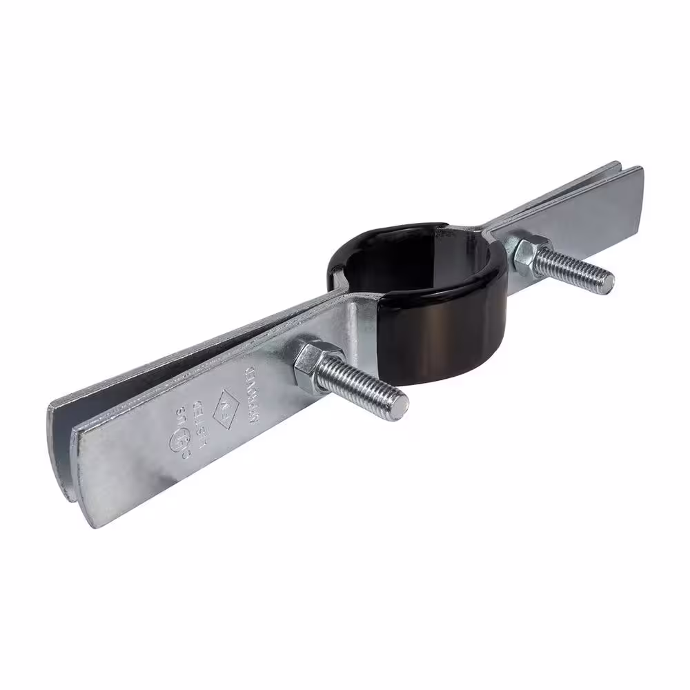 The Plumber's Choice 3 in. Riser Clamp in Plastic Coated Steel (5-Pack)