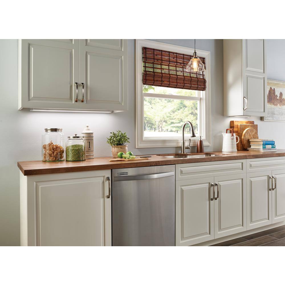 KICHLER 4U Series 30 in. 2700K LED Textured White Under Cabinet Light with Frosted Diffuser
