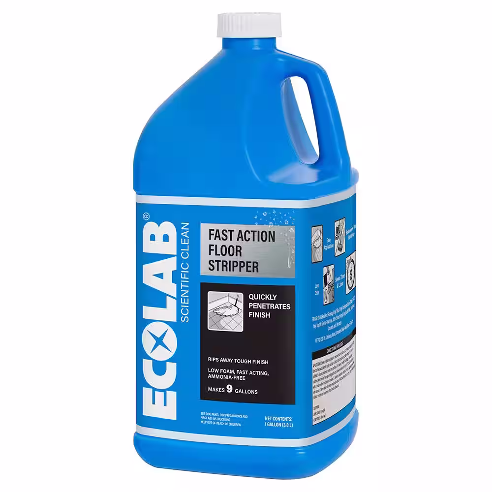 ECOLAB 1 Gal. Fast Action Floor Stripper Concentrate