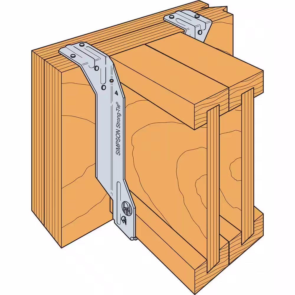 Simpson Strong-Tie MIT Galvanized Top-Flange Joist Hanger for Double 2-5/16 in. x 11-7/8 in. Engineered Wood