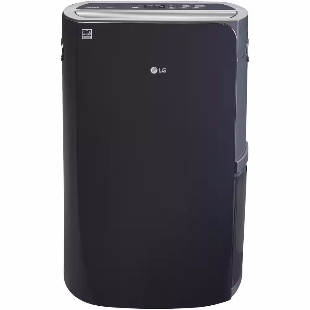 LG PuriCare 50-Pint Dehumidifier with Clear Bucket with Handle