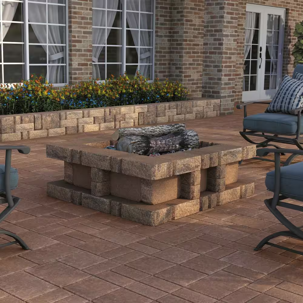 Pavestone SplitRock DoubleLarge 7 in. x 10.5 in. x 7 in. Winter Blend Concrete Garden Wall Block (48 Pcs./ 24.5 sq. ft. /Pallet)