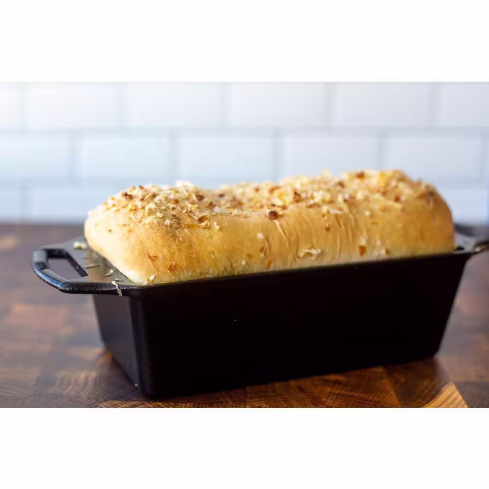 Lodge 8.5 in. x 4.5 in. Cast Iron Loaf Pan