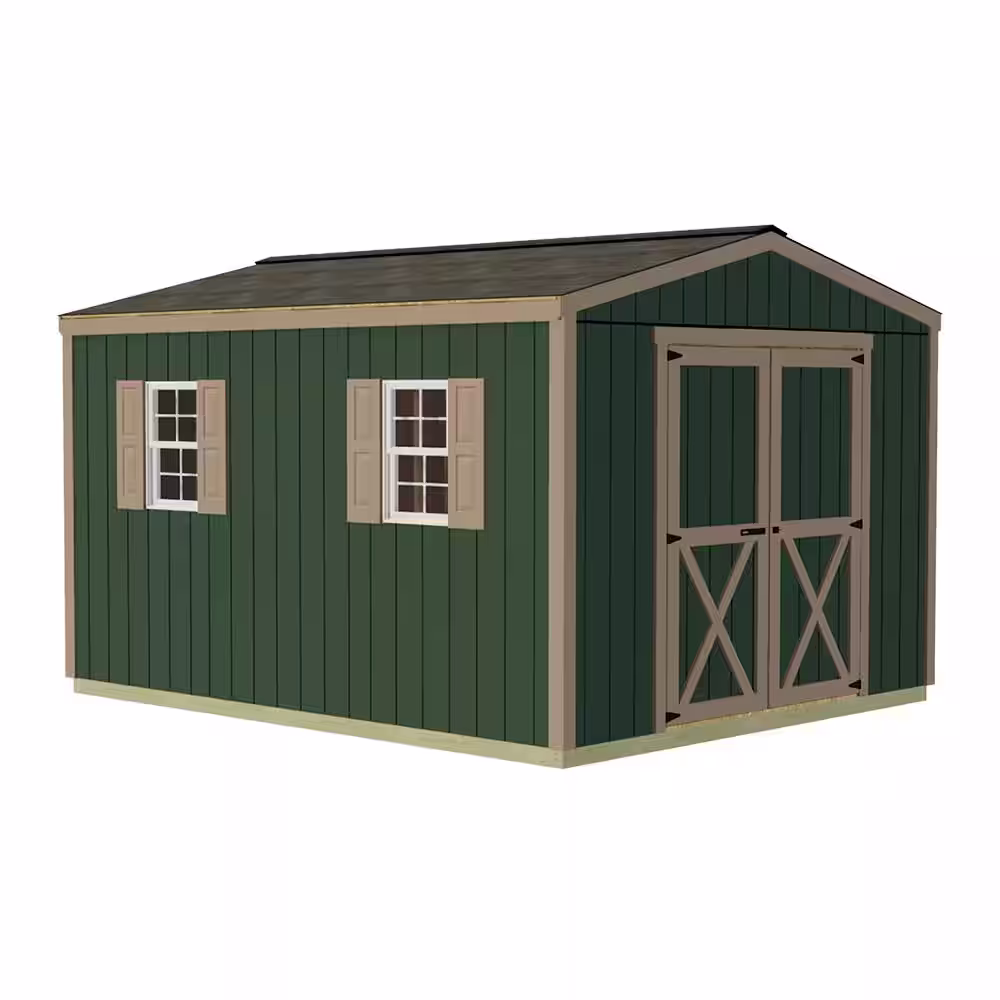 Best Barns Elm 10 ft. x 12 ft. Wood Storage Shed Kit