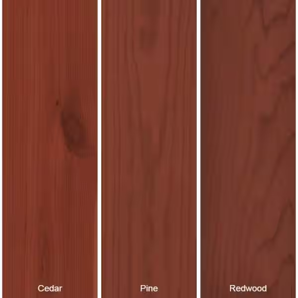 BEHR PREMIUM 8 oz. #ST-330 Redwood Semi-Transparent Waterproofing Exterior Wood Stain and Sealer Sample