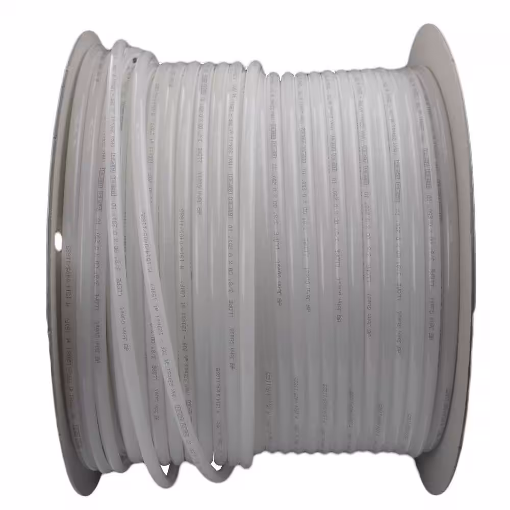 JOHN GUEST 3/8 in. x 500 ft. Polyethylene Tubing Coil in Natural