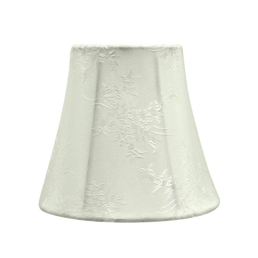 Aspen Creative Corporation 5 in. x 4 in. Ivory Bell Lamp Shade (6-Pack)