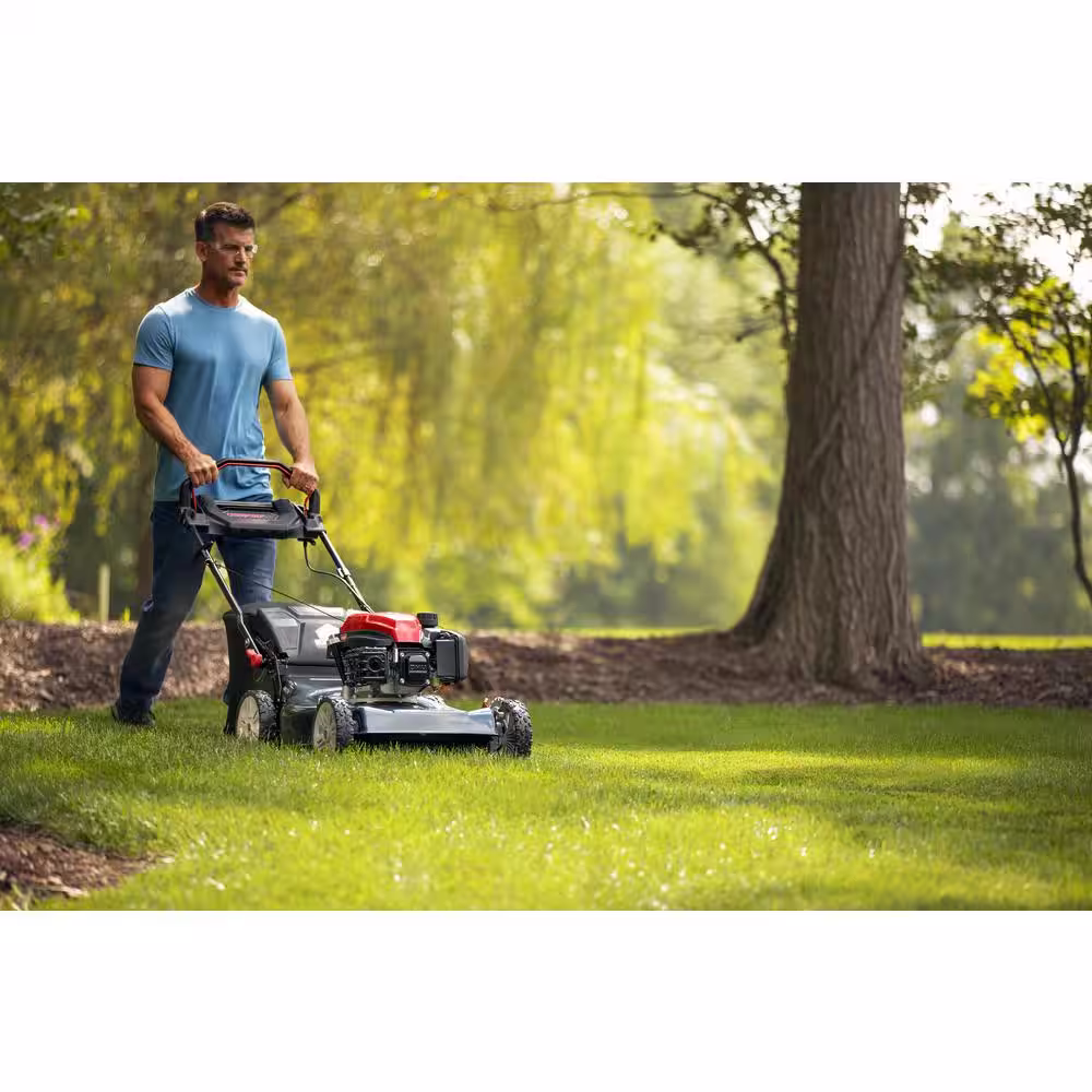 Troy-Bilt XP 23 in. 196cc Commercial OEM Engine Gas Pull Start Walk Behind Self Propelled Lawn Mower