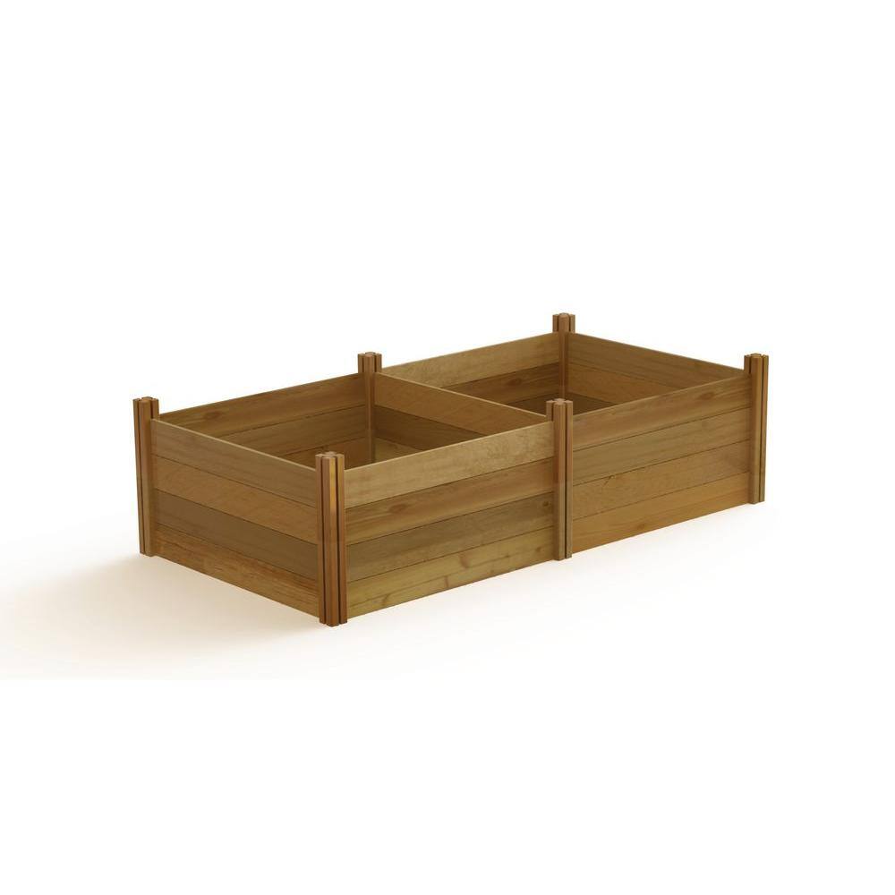 Gronomics 48 in. x 95 in. x 26 in. Modular Raised Garden Bed