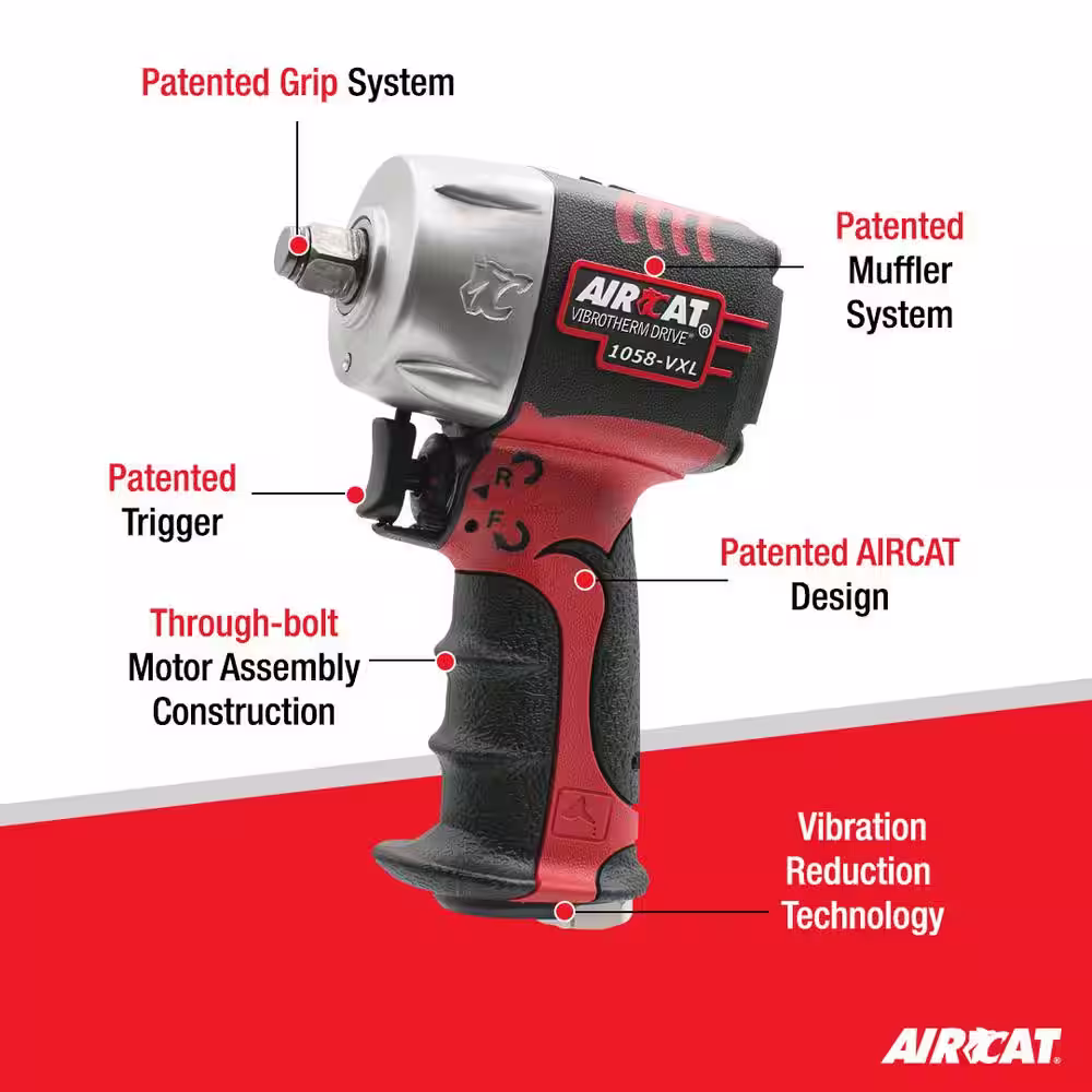 AIRCAT 1/2 in. Compact Impact Wrench