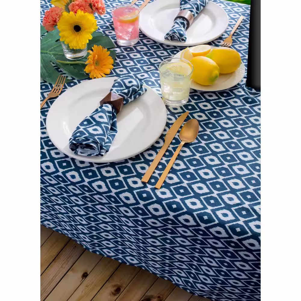 DII Outdoor 60 in. x 120 in. Polyester Tablecloth