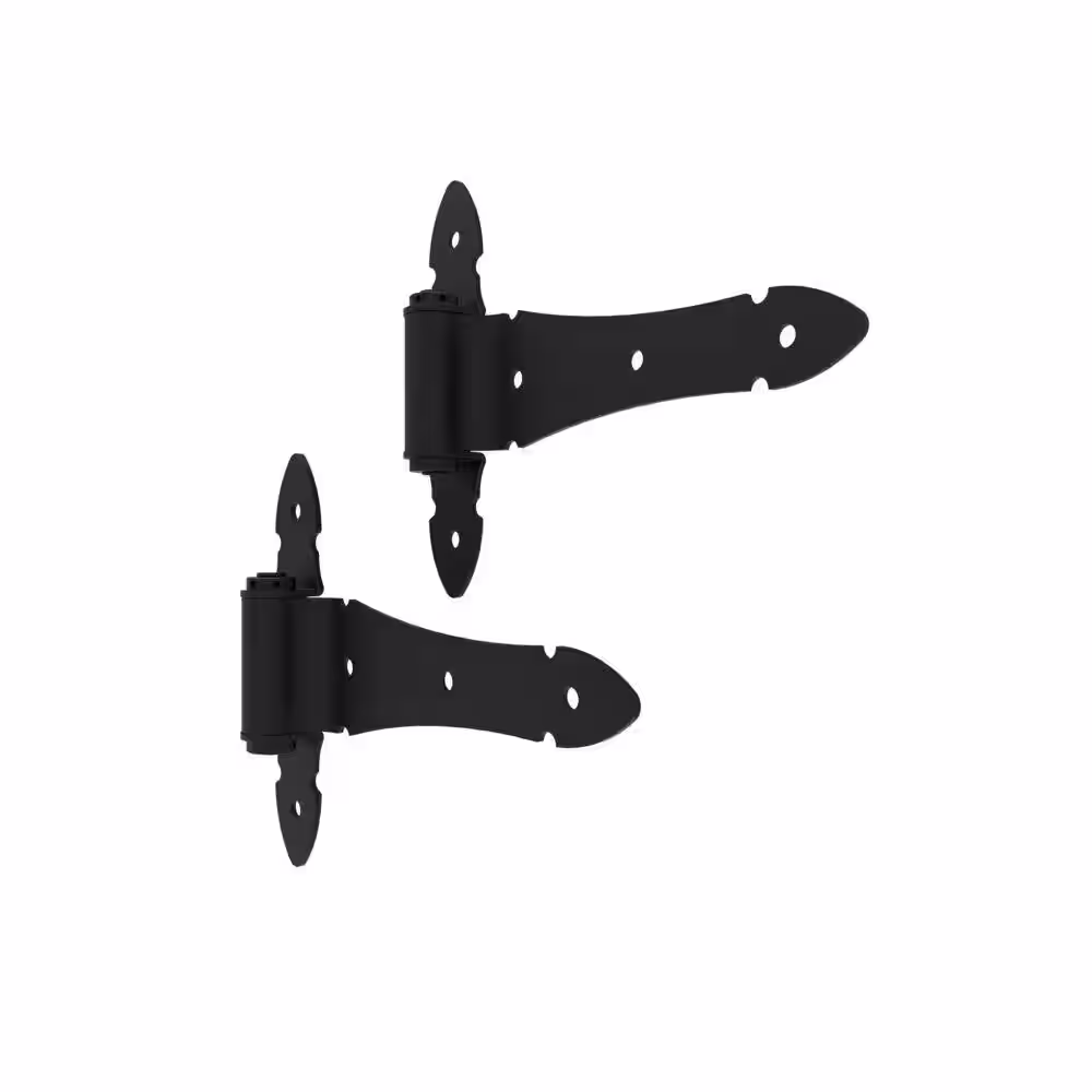 Barrette Outdoor Living 8 in. Heavy-Duty Ornamental T-Hinge (2-Pack)