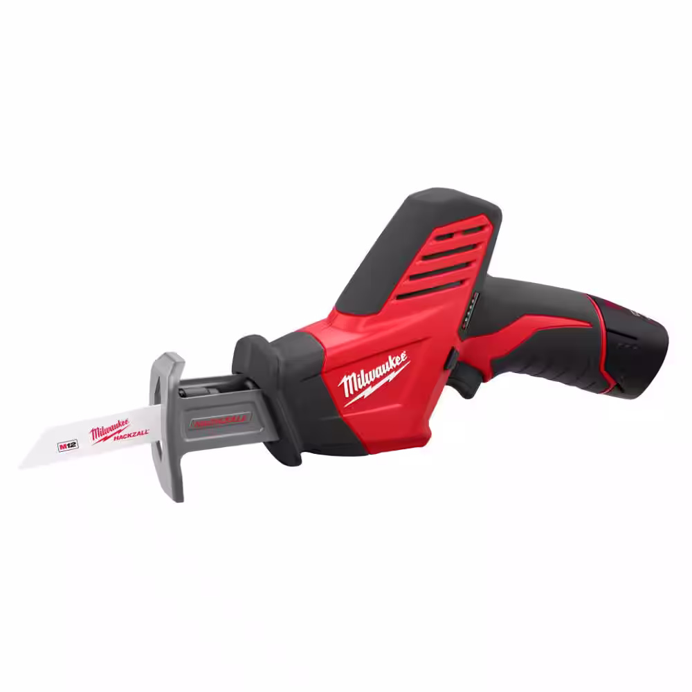 Milwaukee M12 12V Lithium-Ion Cordless Copper Tubing Cutter Kit W/ M12 HACKZALL Reciprocating Saw