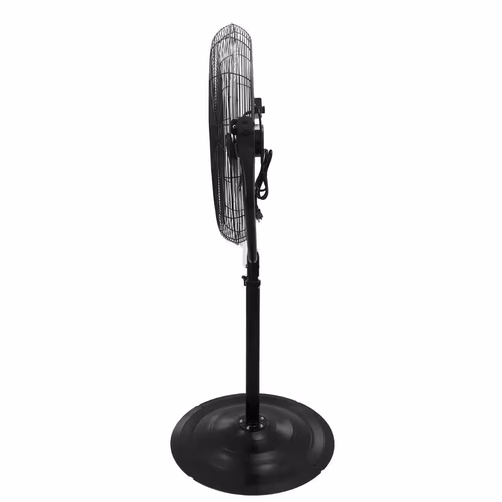 Commercial Electric Adjustable-Height 30 in. Easy-Assembly Pedestal Fan