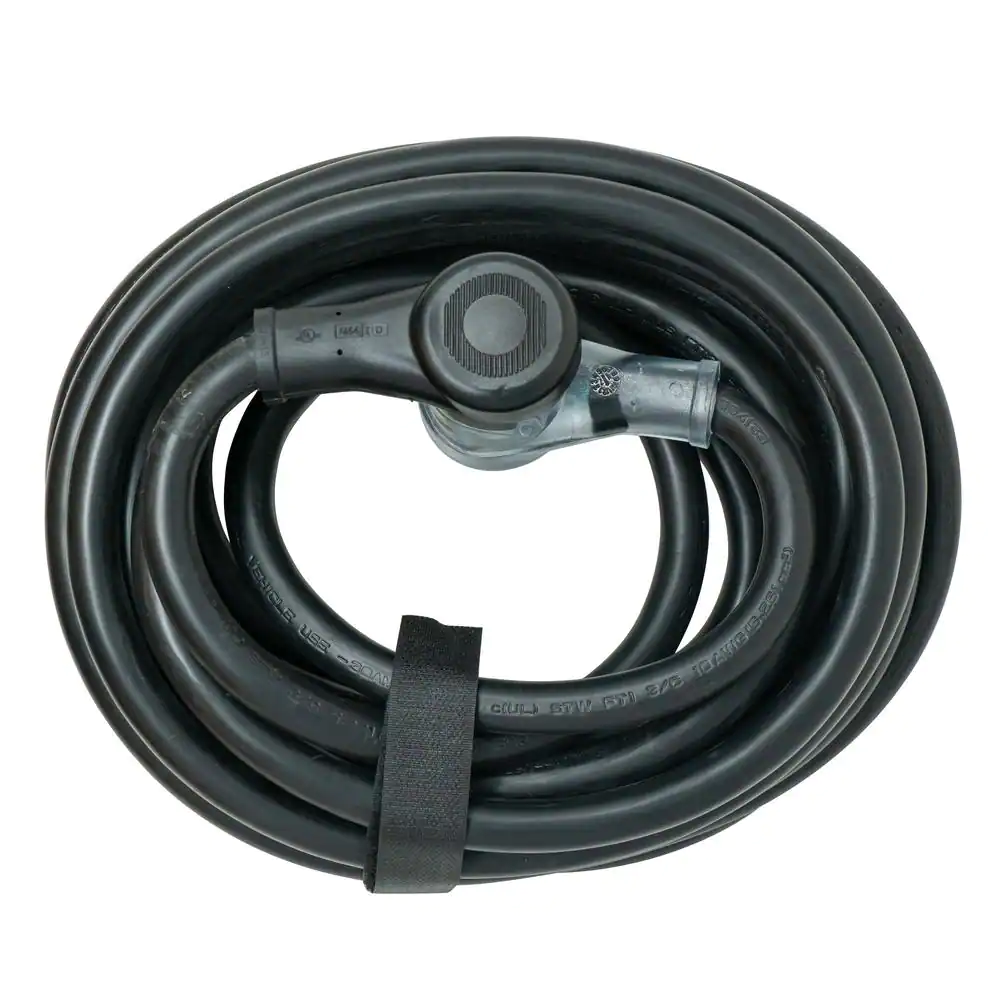 Southwire 30 ft. 10/3 STW 30-Amp RV Power Extension Cord with Power Light Lighted Plug