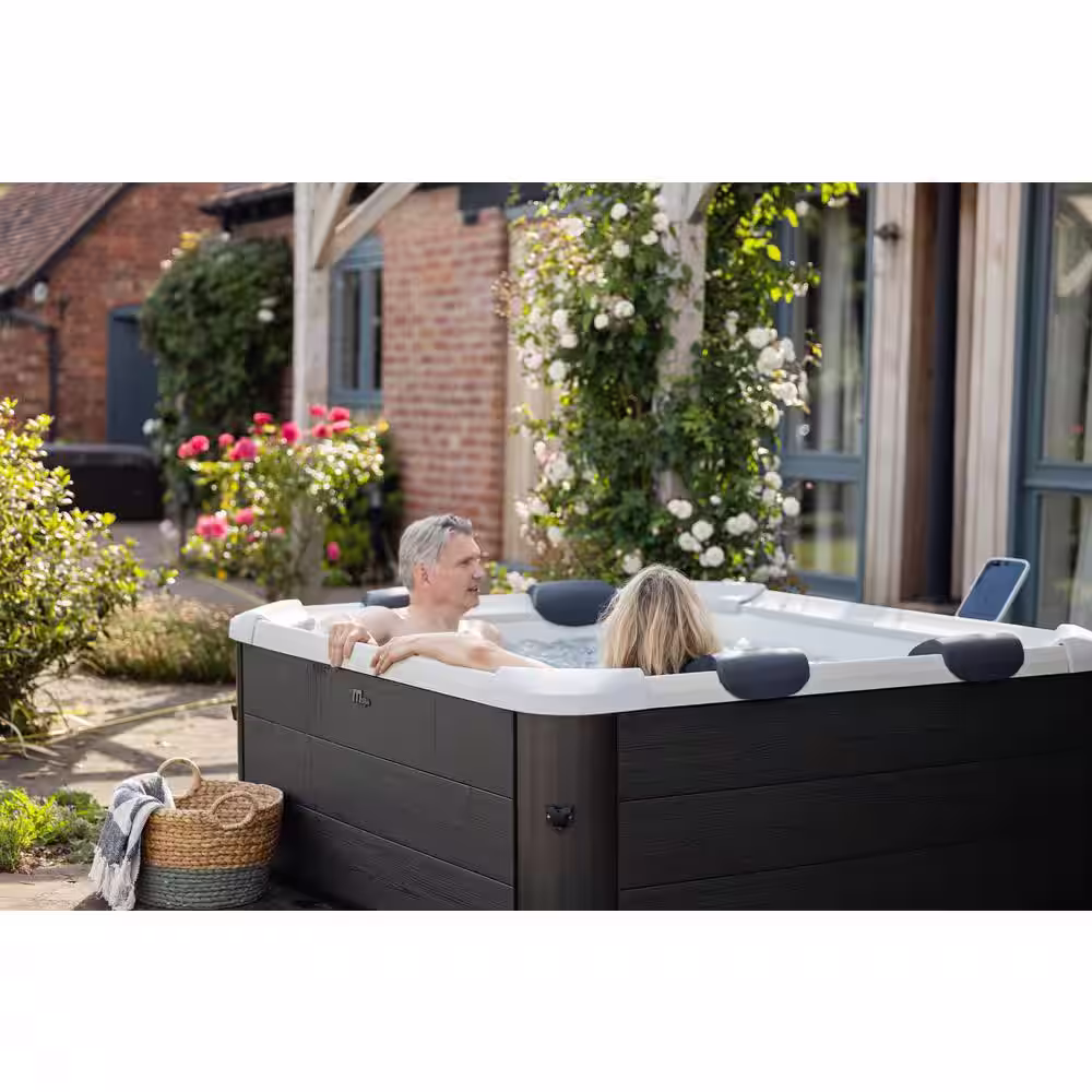 M SPA OSLO, FRAME SERIES, 6-Person, 8 Hydromassage Jets, 140 Air bubble System Hot Tub & SPA, UVC, Ozone, WI-FI, LED Lights