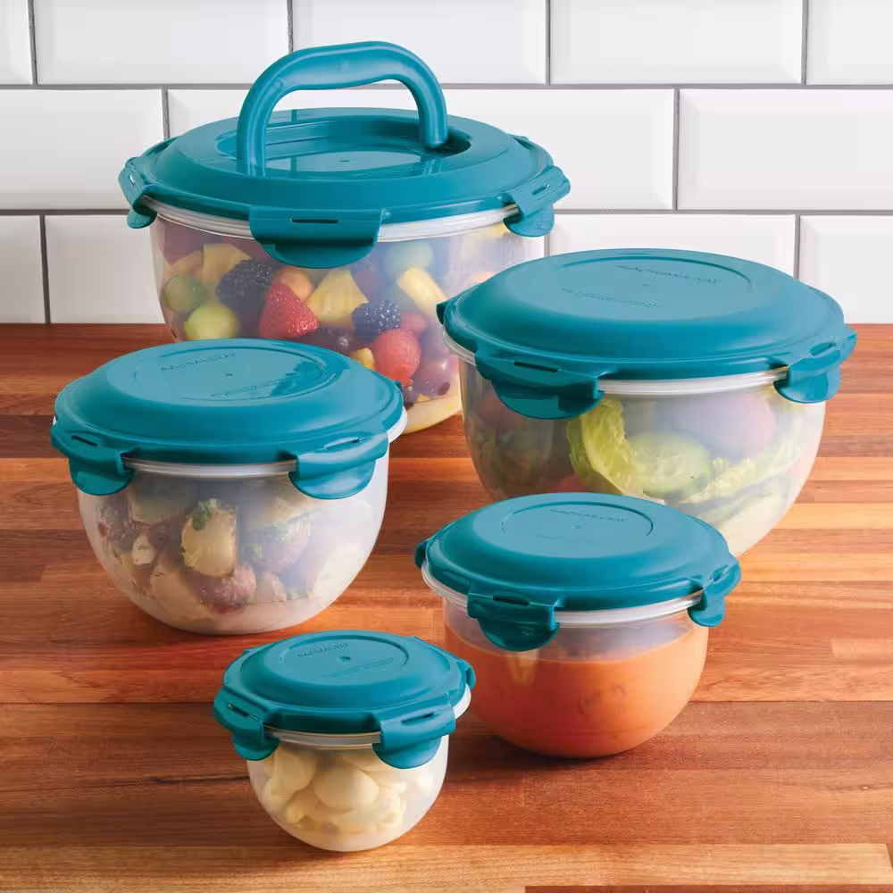 Rachael Ray 10-Piece Plastic Storage Set