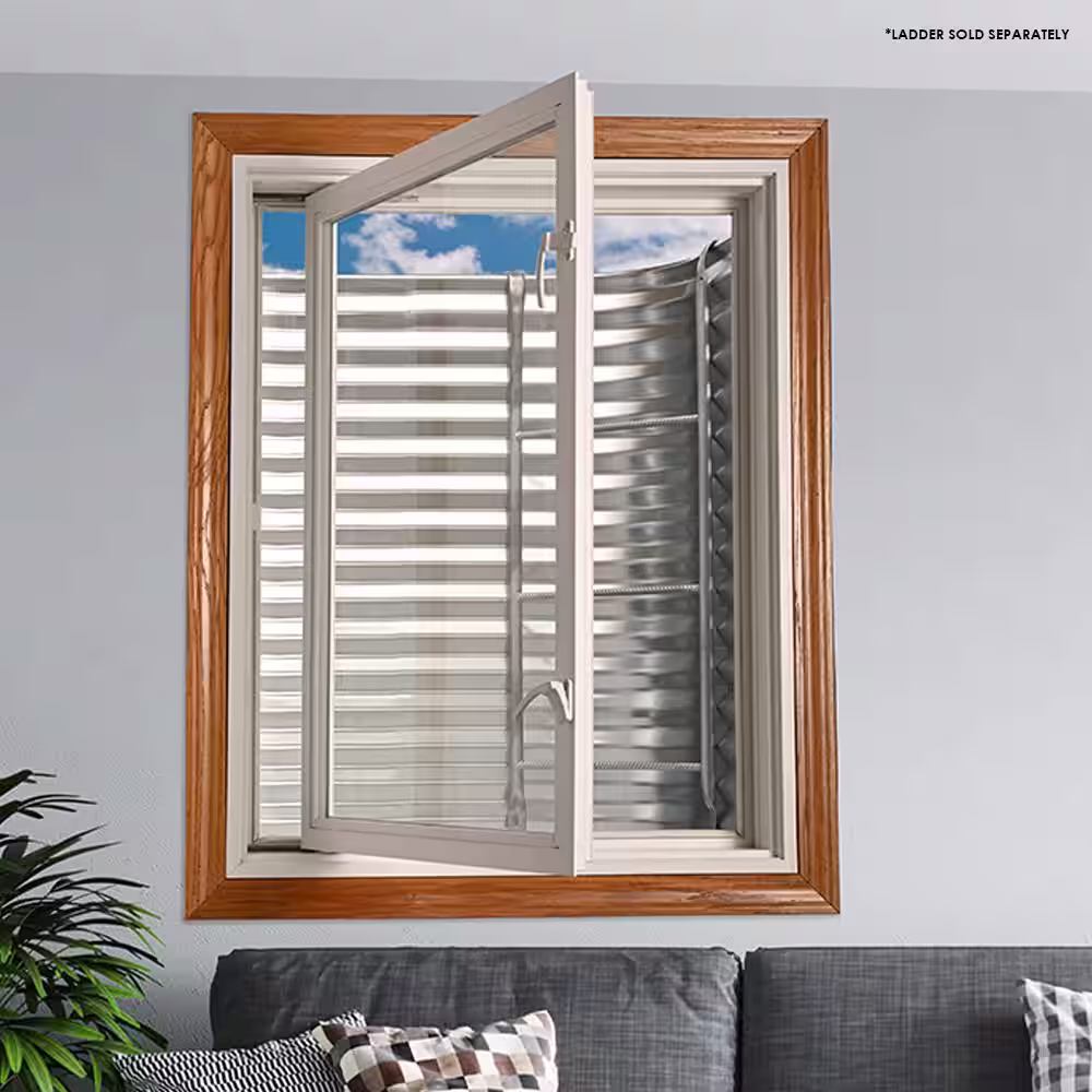 SHAPE PRODUCTS 50 in. W x 36 in. D x 60 in. H Galvanized Steel Egress Window Well