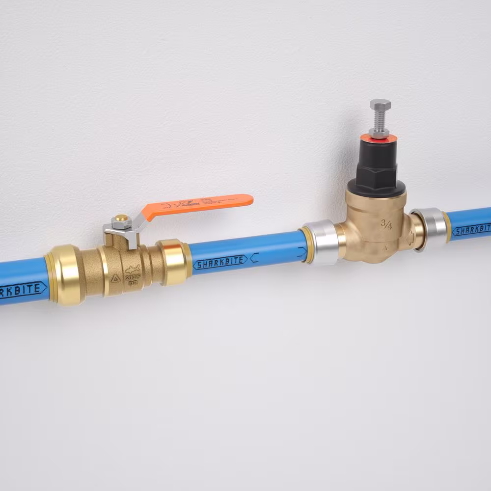 SharkBite 1 in. x 3/4 in. Push-to-Connect Reducing Brass Ball Valve
