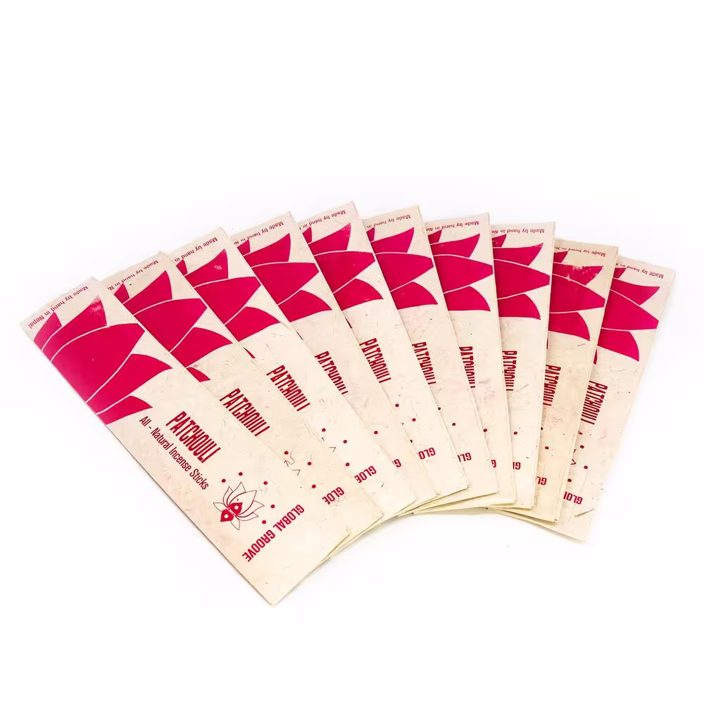 None All-Natural Brown Patchouli Stick Incense (2 Packs)