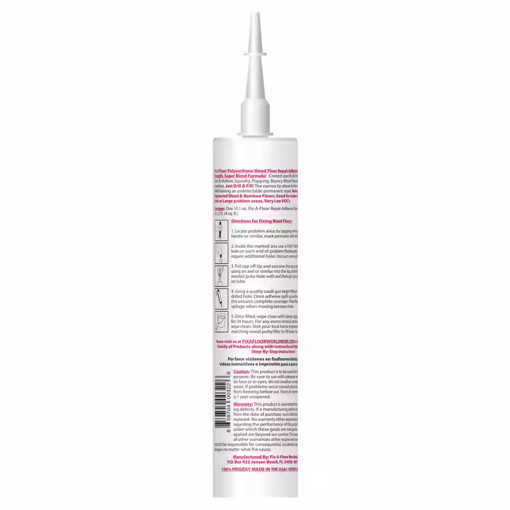 Fix-A-Floor 20 oz. Polyurethane Wood Floor Repair Adhesive (2-Pack)