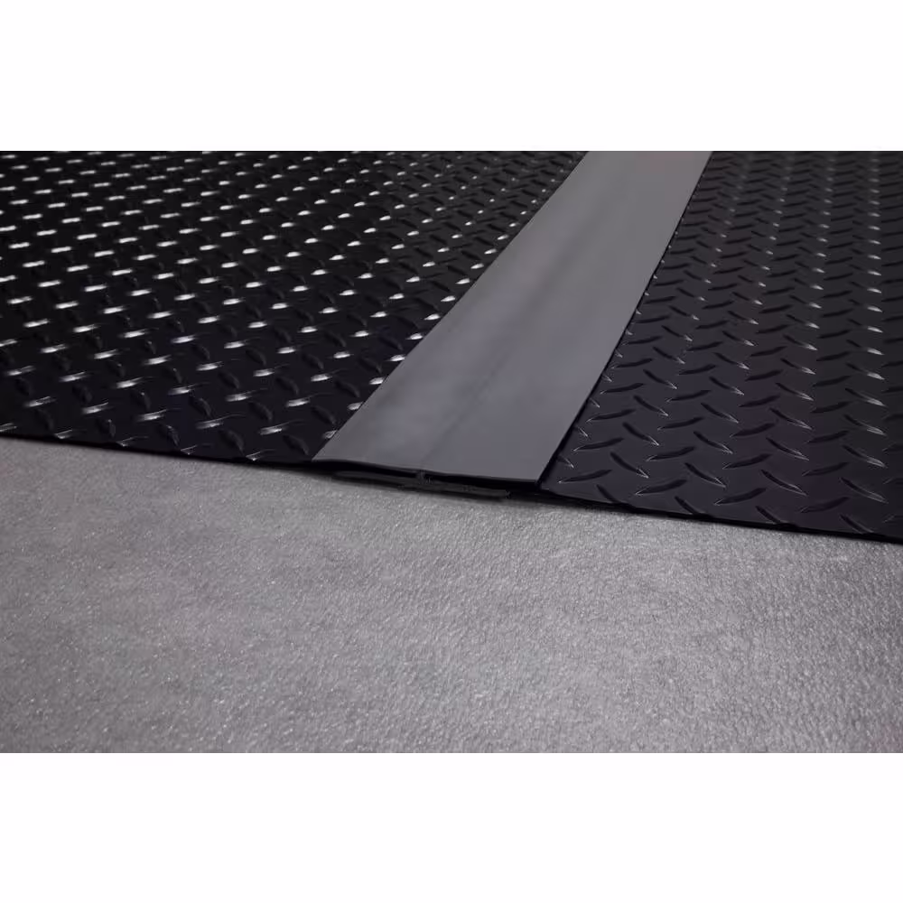 G-Floor 25 ft. Length Slate Grey Mat Center Trim