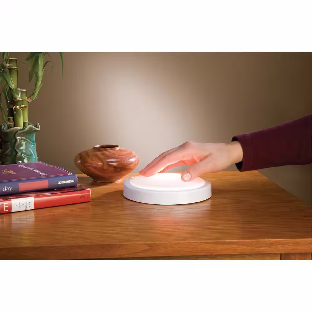 Westek LED Moon Puck Light (2-Pack)