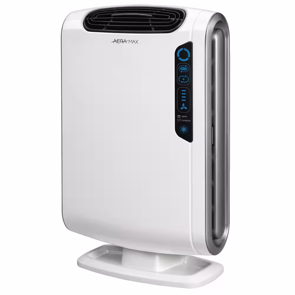 Fellowes AeraMax DX55 True HEPA Medium Room Air Purifier 400 sq.ft. for Allergies, Asthma and Odor