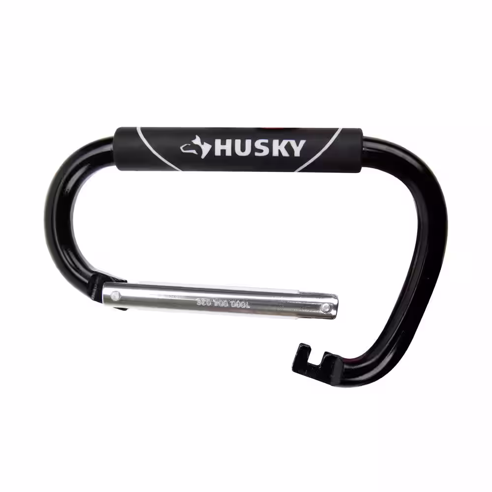 Husky 6-1/4 in. Cushion Grip Carabineer