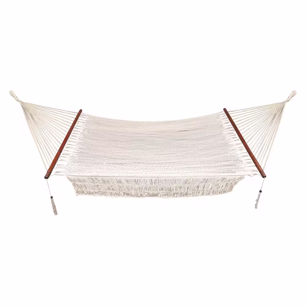 BLISS HAMMOCKS 10.5 ft. Portable Island Rope Hammock Bed