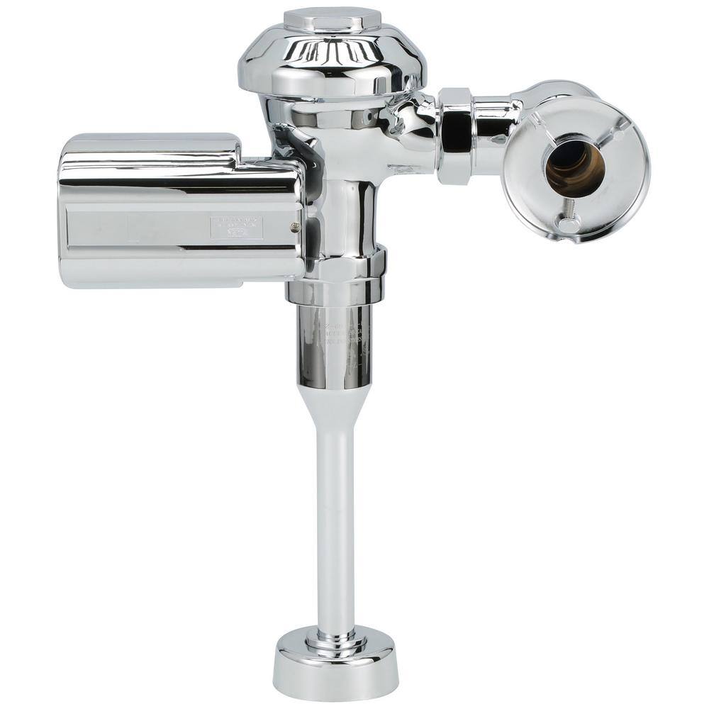 Zurn AquaFlush ZER Exposed Sensor Diaphragm Flush Valve with 1.5 GPF and Metal Cover in Chrome
