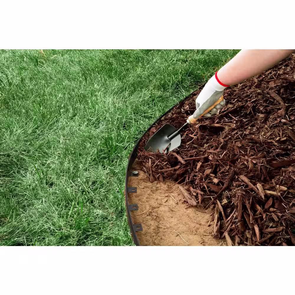 ProFlex 40 ft. L x 1.24 in W x 1.74 in. H Aluminum Black No-Dig Landscape and Paver Edging