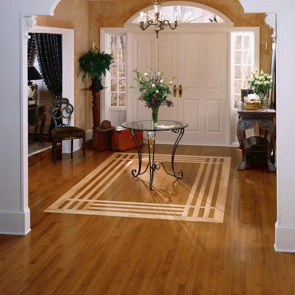 Bruce Maple Gunstock 3/4 in. Thick x 2-1/4 in. Wide x Varying Length Solid Hardwood Flooring (20 sqft /case)