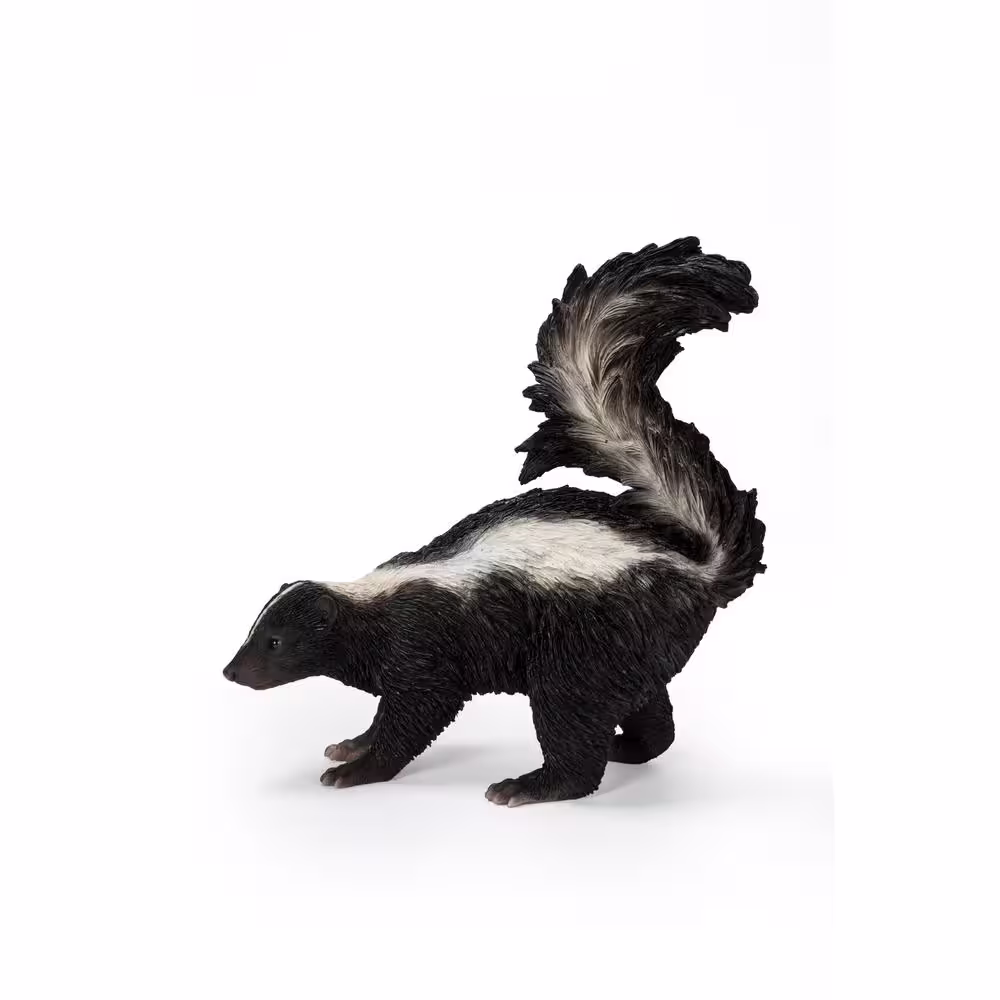Hi-Line Gift Walking Skunk Garden Statue