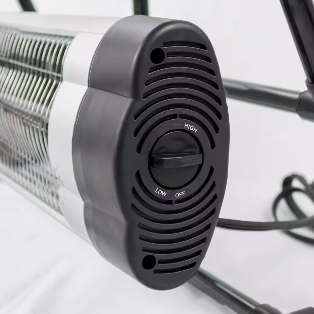 Hiland 1,500-Watt Infrared Ground Electric Patio Heater