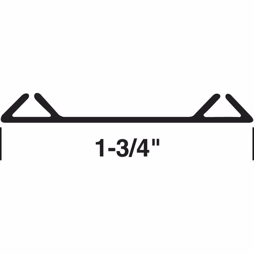 Prime-Line M&D and Frost King, 1-3/4 in. x 37 in., Threshold Insert, Snap-In
