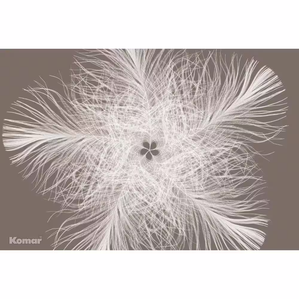 Komar 98 in. x 145 in. Federstern Wall Mural