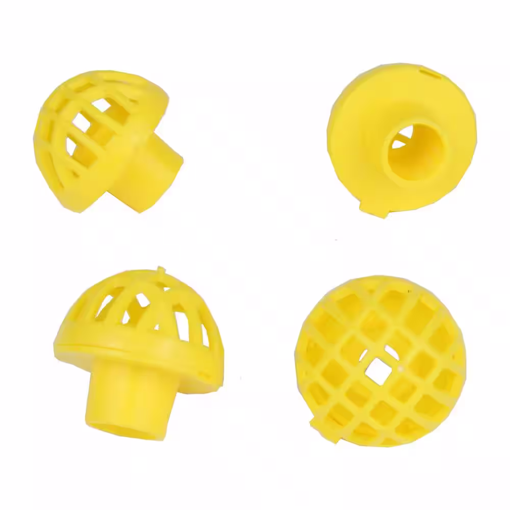 Perky-Pet Replacement Yellow Bee Guards for Hummingbird Feeders (4-Count)