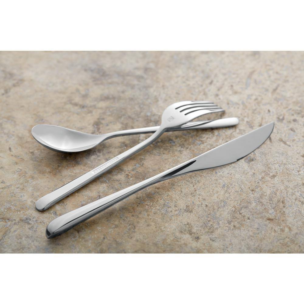 Oneida Quantum 18/10 Stainless Steel Teaspoons, European Size (Set of 12)